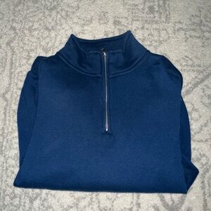 Top of the World Deep Blue Quarter-Zip Pullover